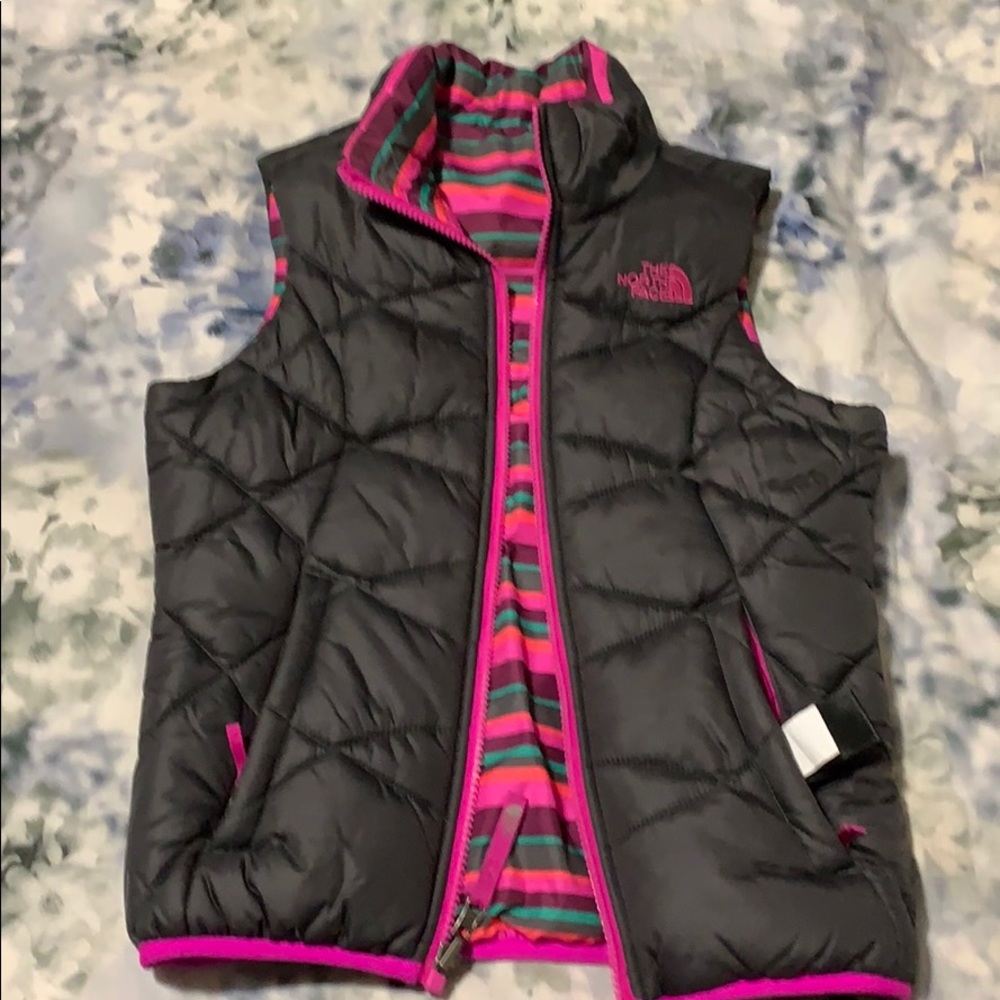 North face reversible Perrier Vest Size 7/8